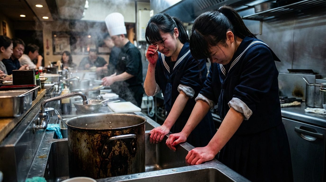 【社會熱議】高中生乾燒火鍋慘變「黑炭」遭罰刷鍋！哭訴「手洗到破皮」反遭全網炎上：這是機會教育還是強制勞動？