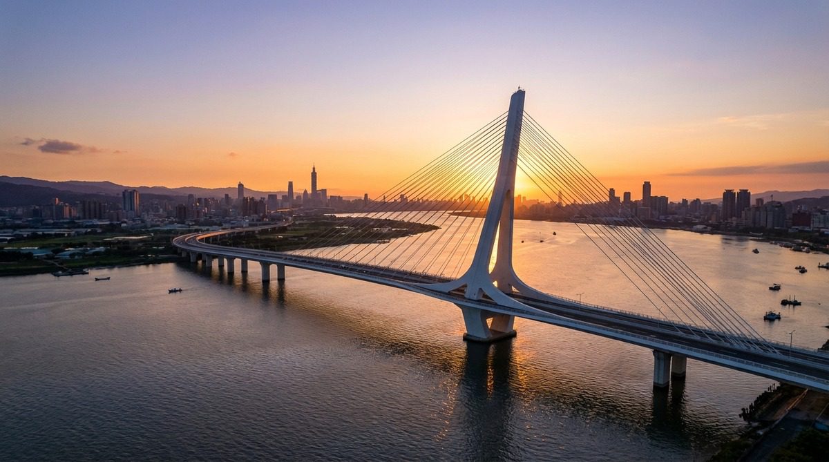 淡江大橋全攻略：Zaha Hadid 建築傳奇如何引爆北台灣旅遊新熱潮？