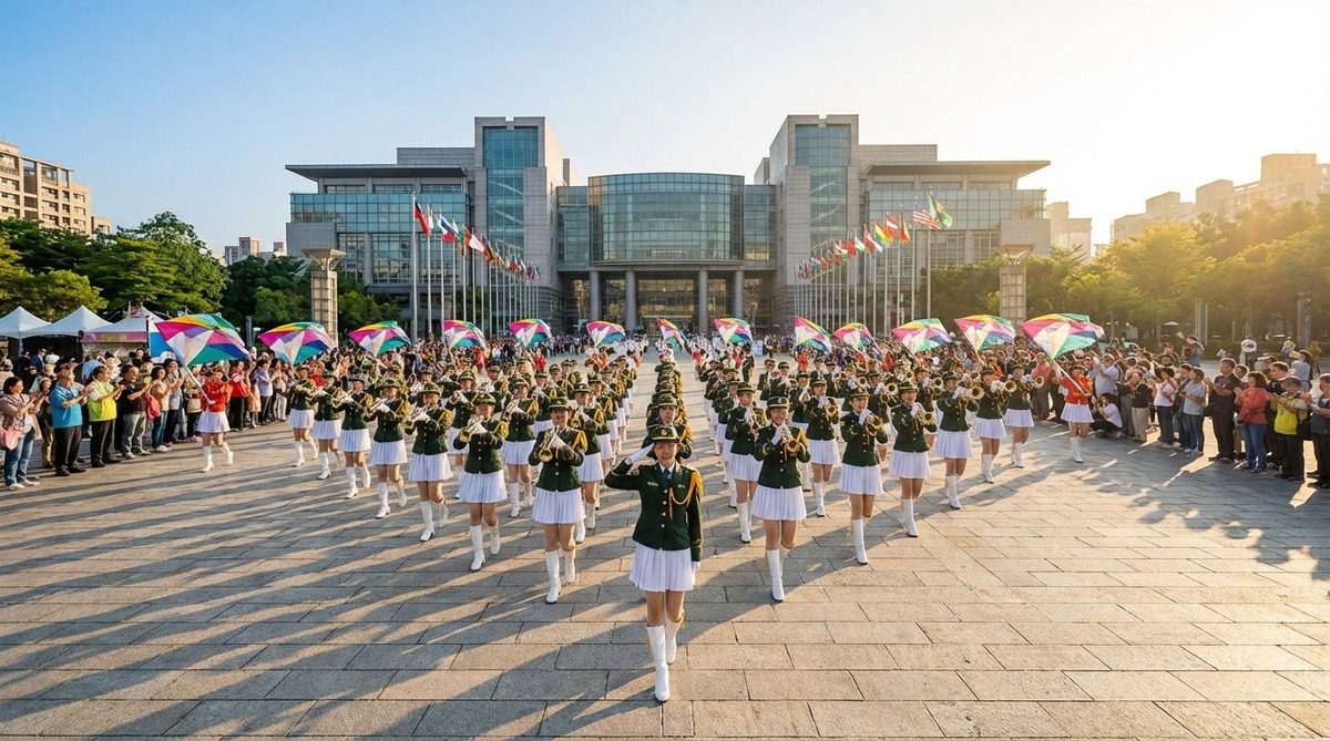 北一女樂儀旗隊：從校園操場走向世界舞台，高中女生的國民外交傳奇