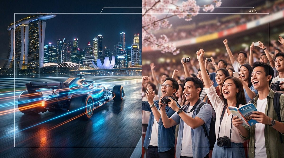 F1賽車旅遊熱潮解析：為何台灣人瘋日本與新加坡觀賽？