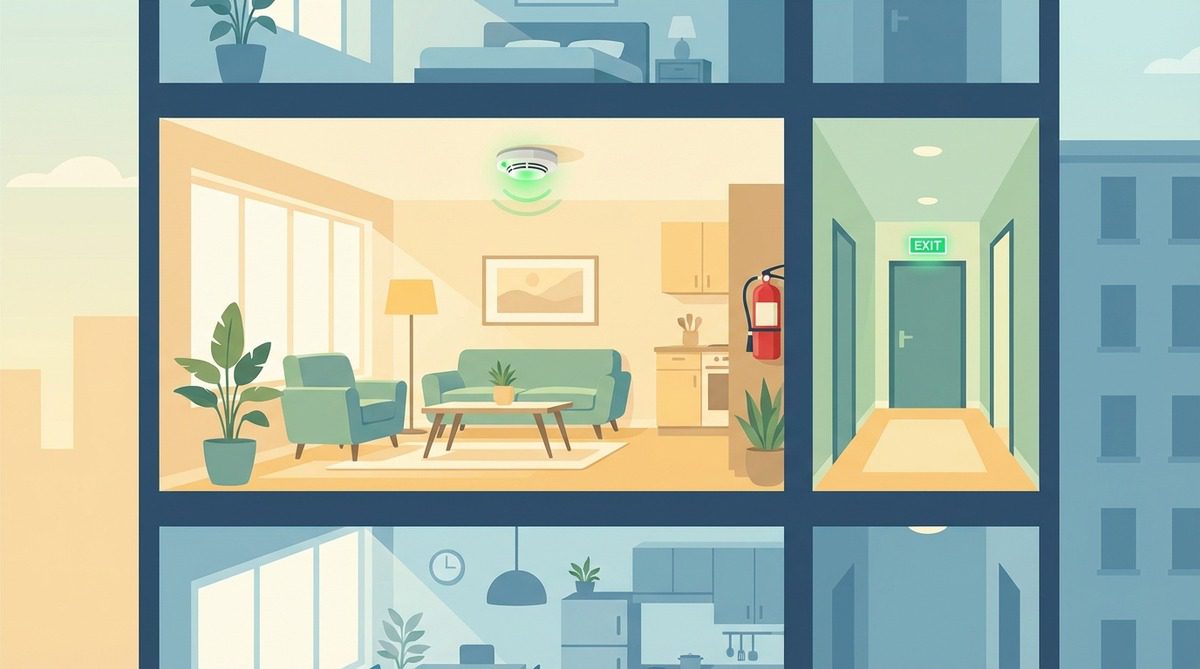 居家防火總體檢：老舊公寓必看的 5 大救命關鍵與逃生懶人包