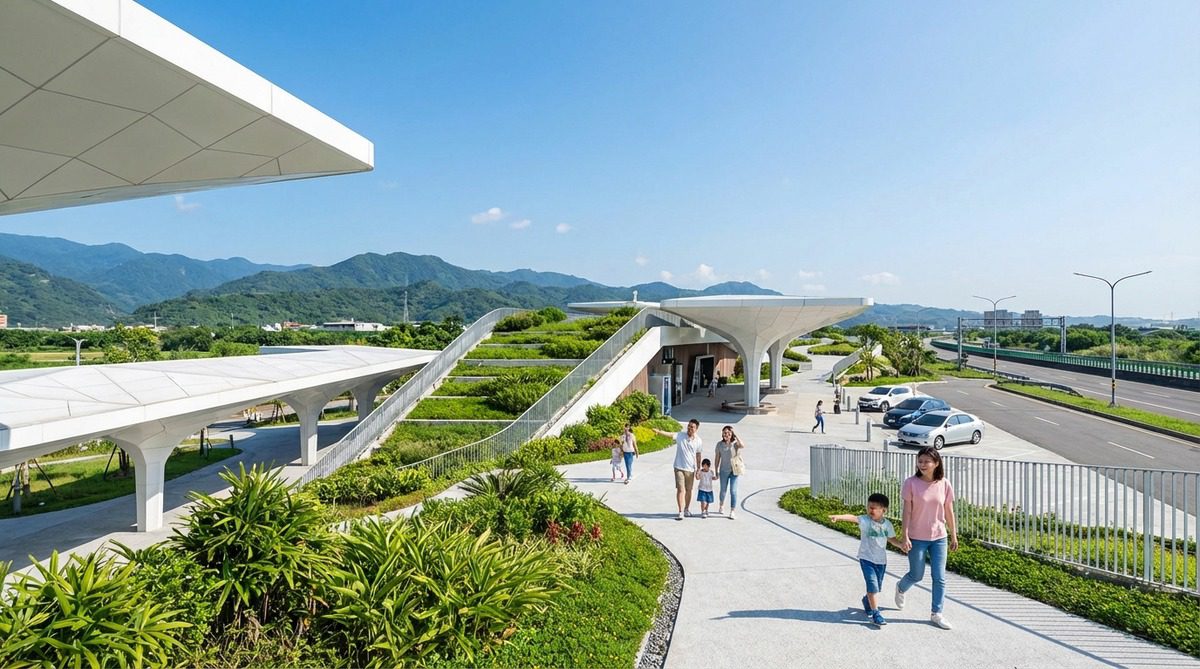 楊梅休息站美學解密：全台 5 大特色國道服務區建築與在地創生懶人包