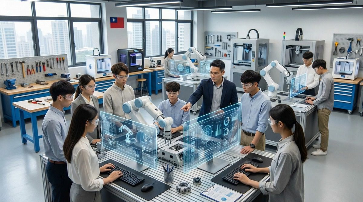 黃仁勳點燃 AI 狂潮：台灣技職教育轉型的 4 大關鍵與未來出路