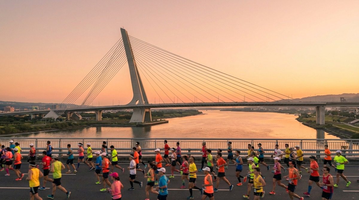 淡江大橋路跑全攻略：在 Zaha Hadid 建築遺產追逐世界級夕陽