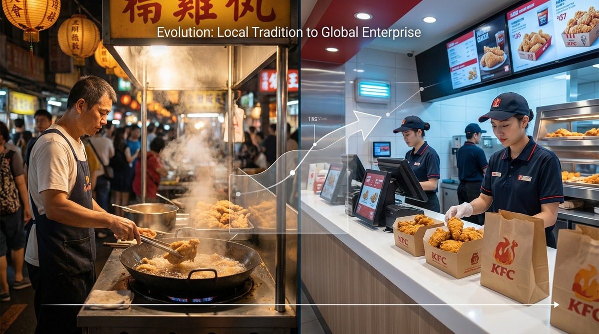 繼光香香雞國際化戰略解析：本土炸雞品牌如何建立全球標準與識別系統