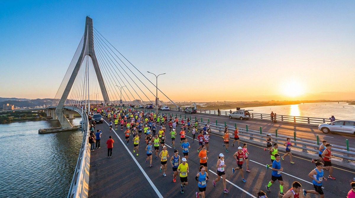淡江大橋路跑報名全攻略：搶先體驗世界級地標的絕美夕陽