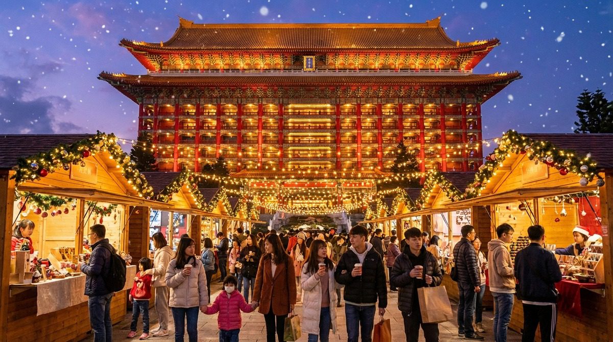圓山聖誕市集全攻略：從紅柱金瓦到文創熱點，解析圓山大飯店的品牌年輕化之路