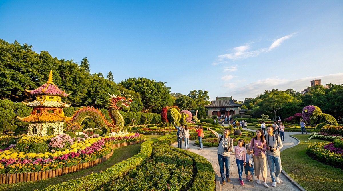 士林官邸菊花展2024攻略：秋季賞花散策、周邊美食與城市園藝美學