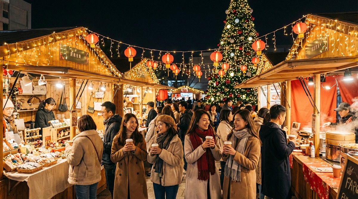 圓山聖誕市集2024攻略：從節慶經濟學看懂台灣冬季限定的儀式感商機