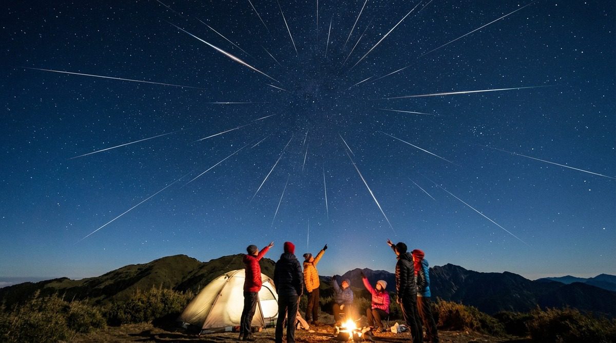 雙子座流星雨觀賞全攻略：極大期時間、全台最佳觀星地點與攝影技巧懶人包