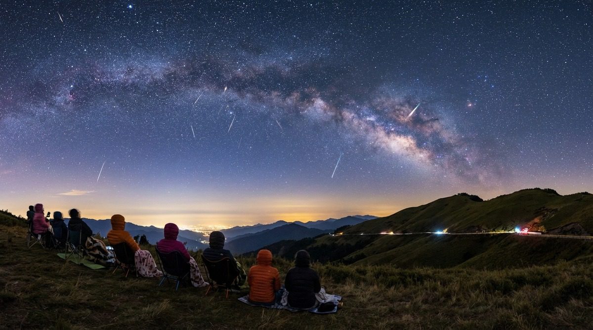 雙子座流星雨觀賞全攻略：極大期預測、全台觀星地圖與拍攝參數懶人包