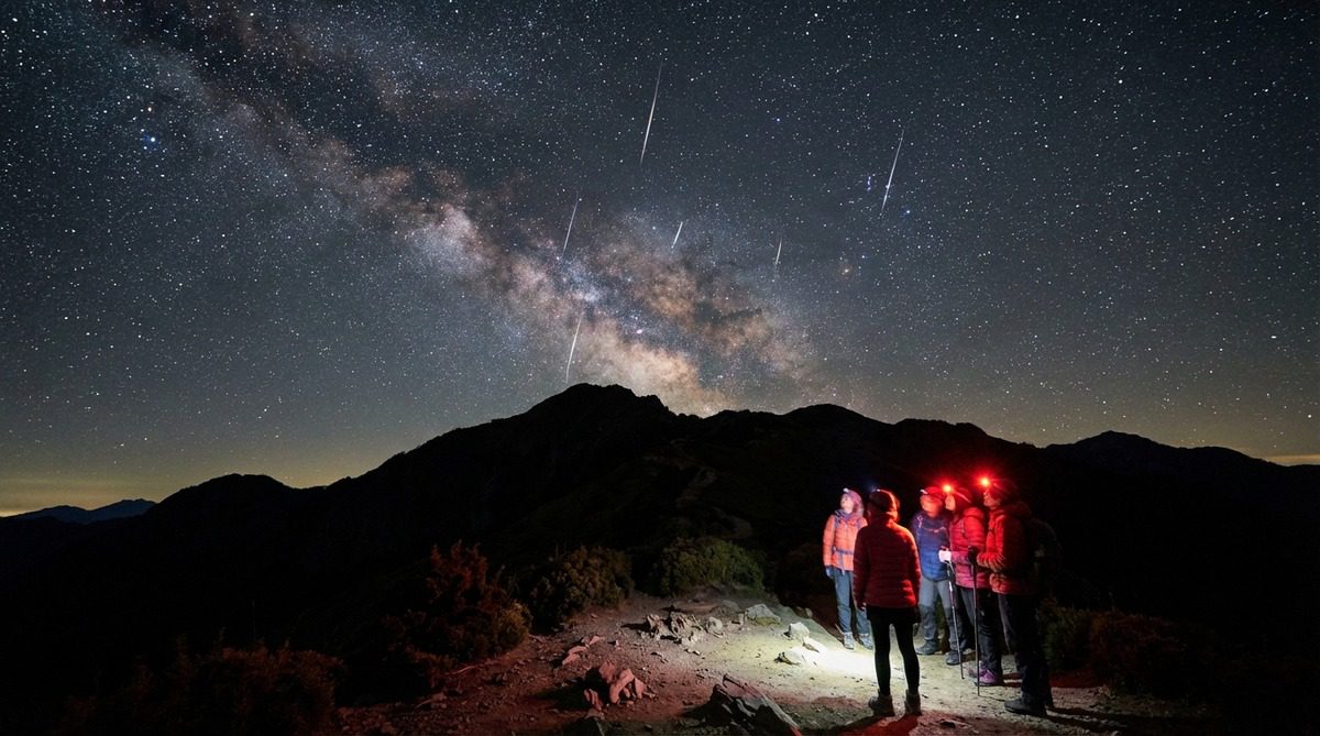 雙子座流星雨觀賞攻略：合歡山暗空公園與離島觀星秘境深度遊