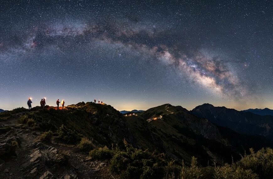 台灣暗空公園觀星指南：從合歡山到蘭嶼的 5 大追星地圖與攝影技巧
