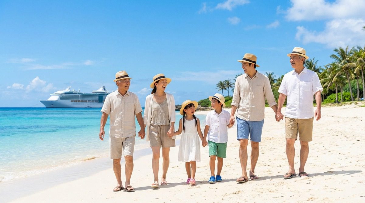 宮古島郵輪旅遊攻略：帶長輩小孩...