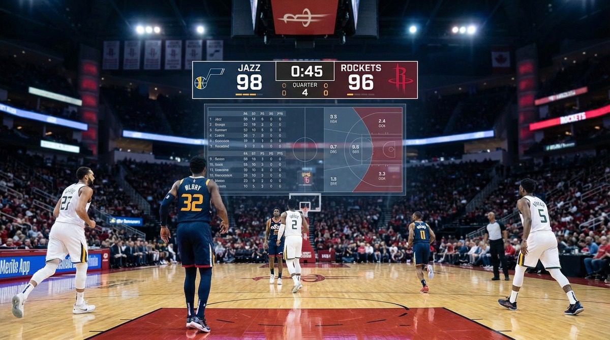 爵士隊近期戰績分析！對陣火箭隊的關鍵看點大公開！