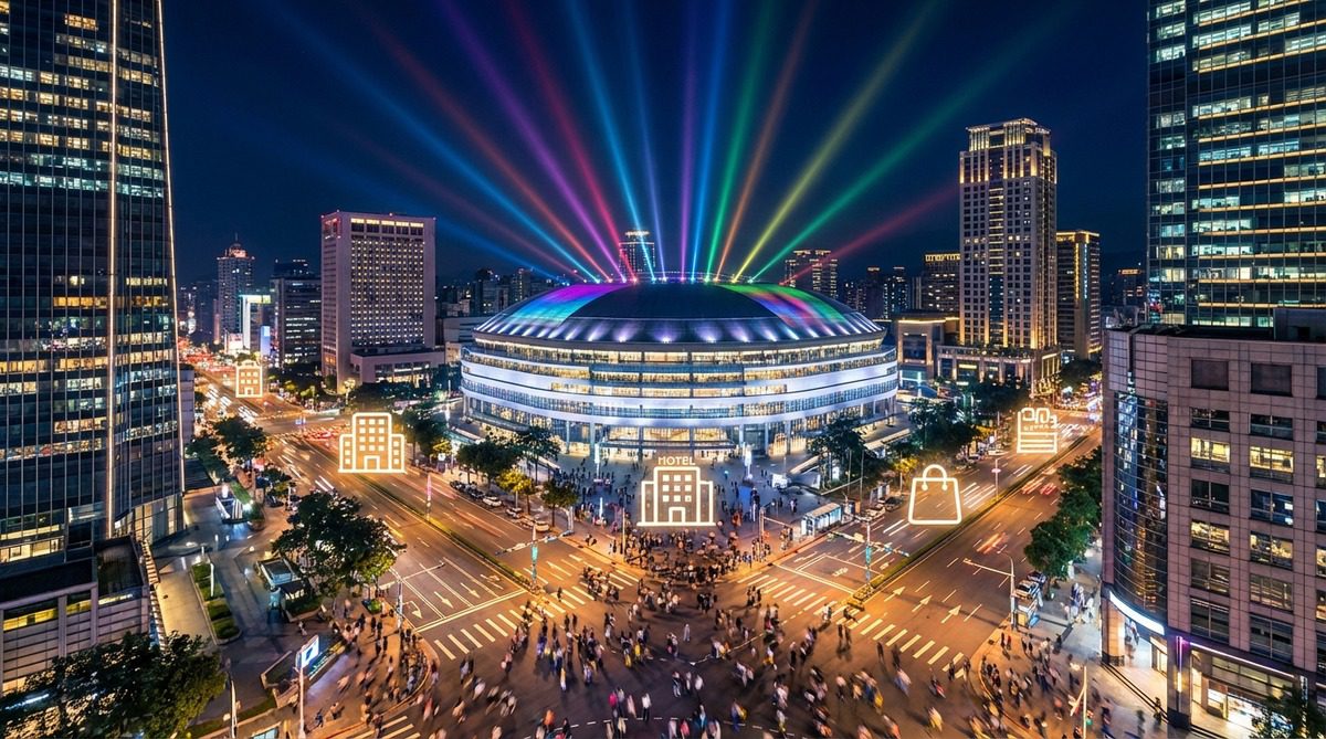 演唱會經濟效益全解析：台北大巨蛋如何引爆觀光旅宿 3 大商機