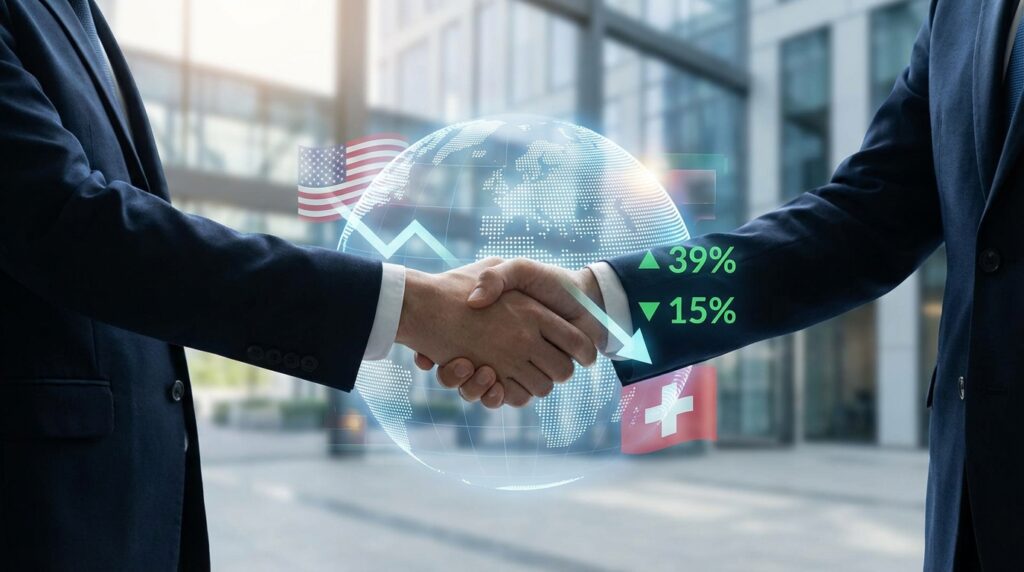 [新聞] 美國對瑞士加徵關稅從39%降至15%