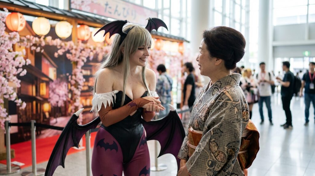 [正妹] Cosplay 2506 日本 惡魔 摩里根 阿嬤