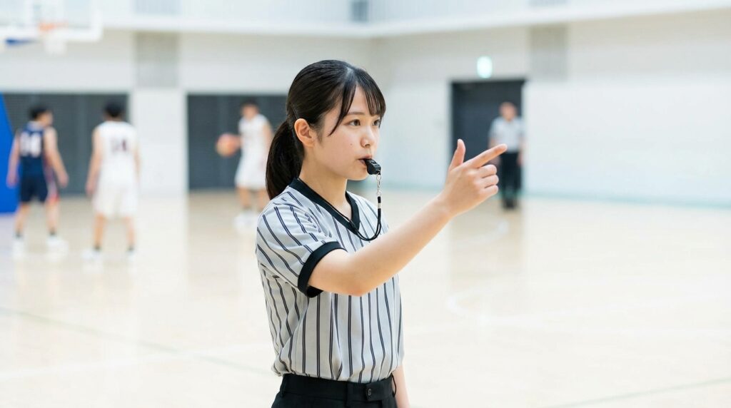 [正妹] 日本女高中籃球裁判