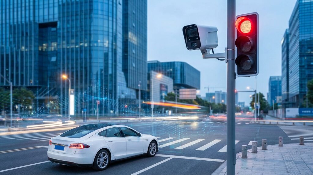 科技執法闖紅燈