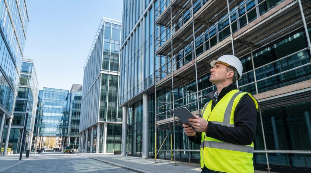 香港大火示警…北市稽查外牆修繕工地 增列檢查項目3處工地不合格